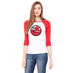 BABY RIB 3/4 SLEEVE RAGLAN